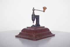 Antique French Manual Hole-Making Machine
