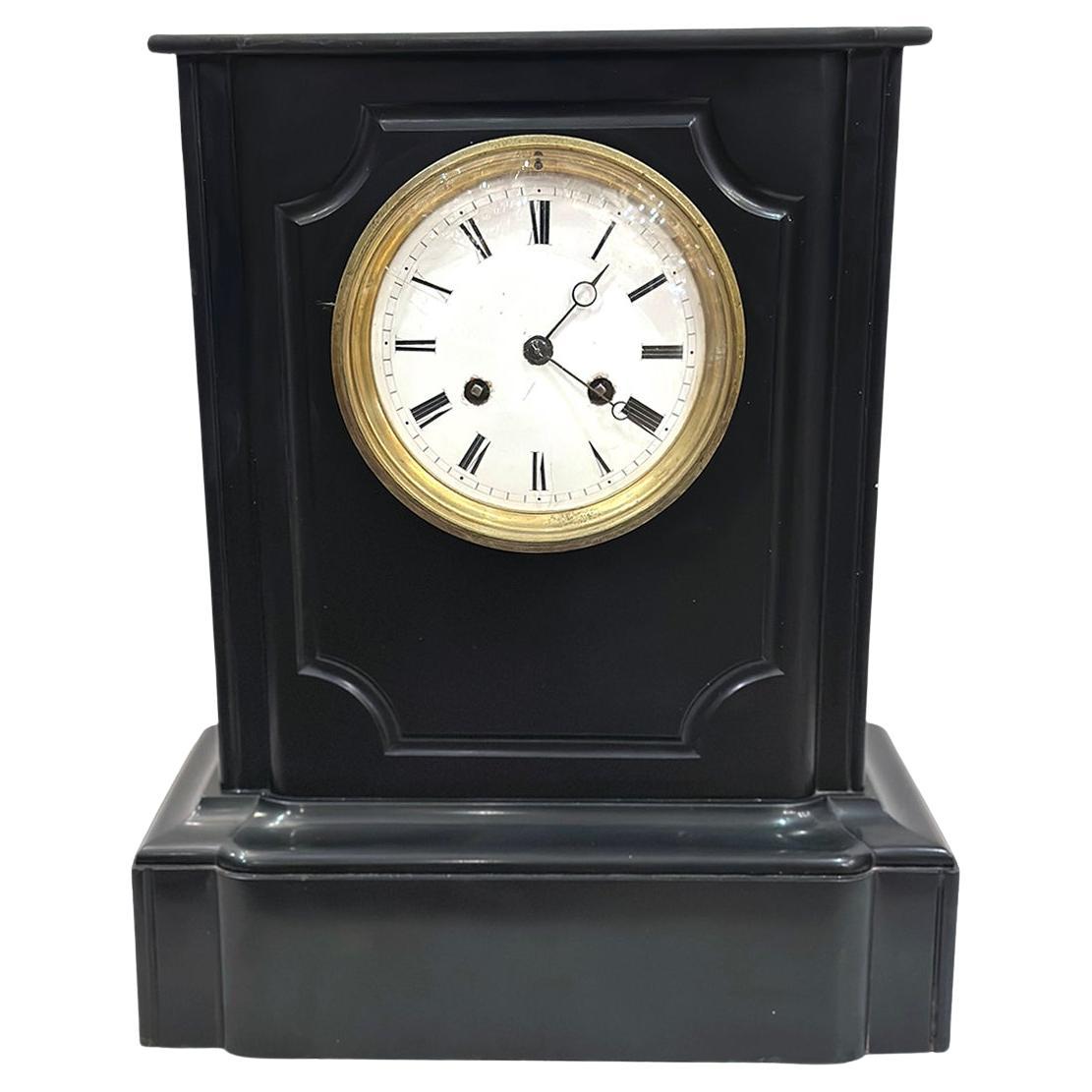 Horloge française ancienne en marbre