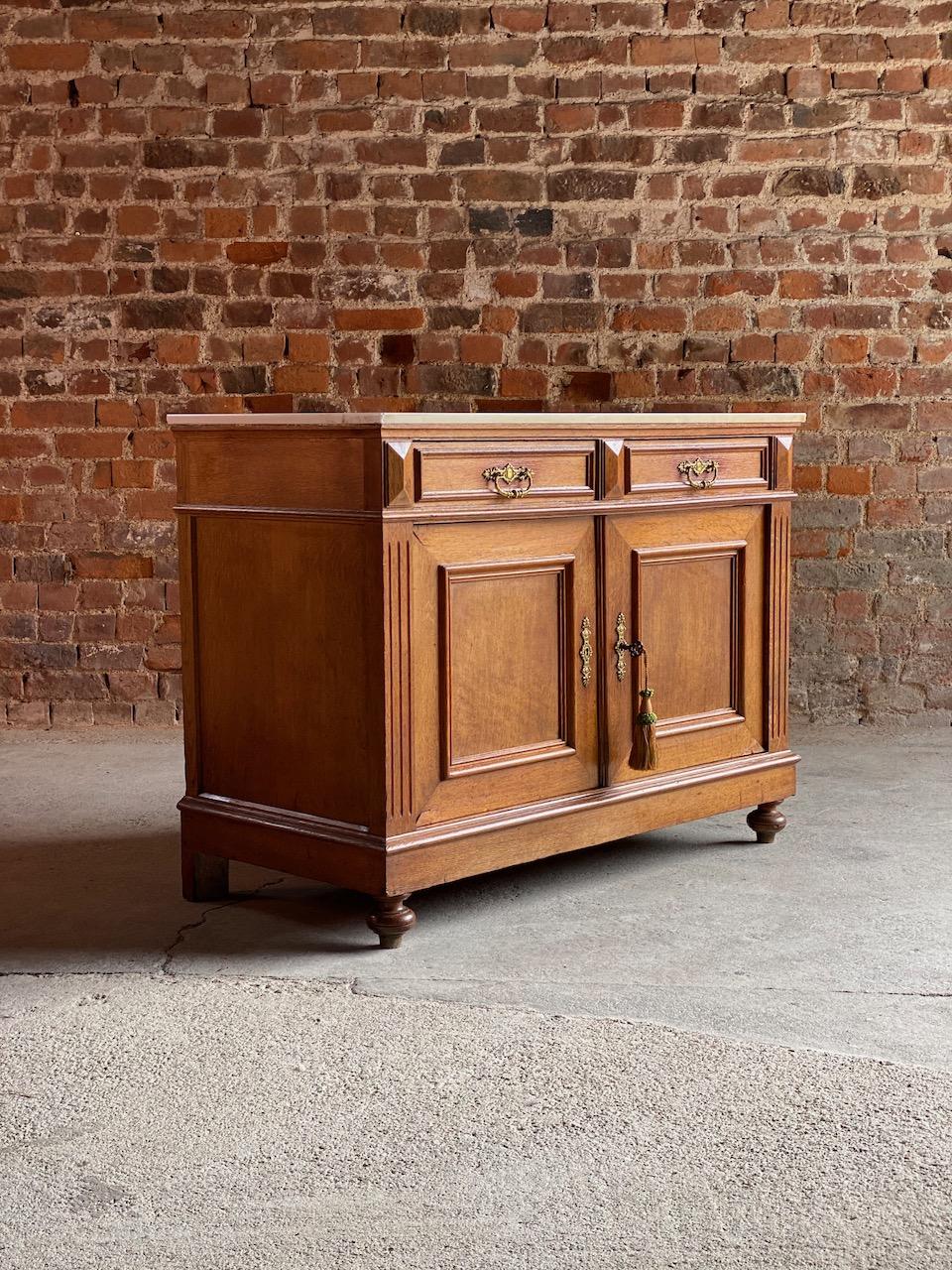 Antique French Marble Cupboard France, circa 1870 Number 3 6