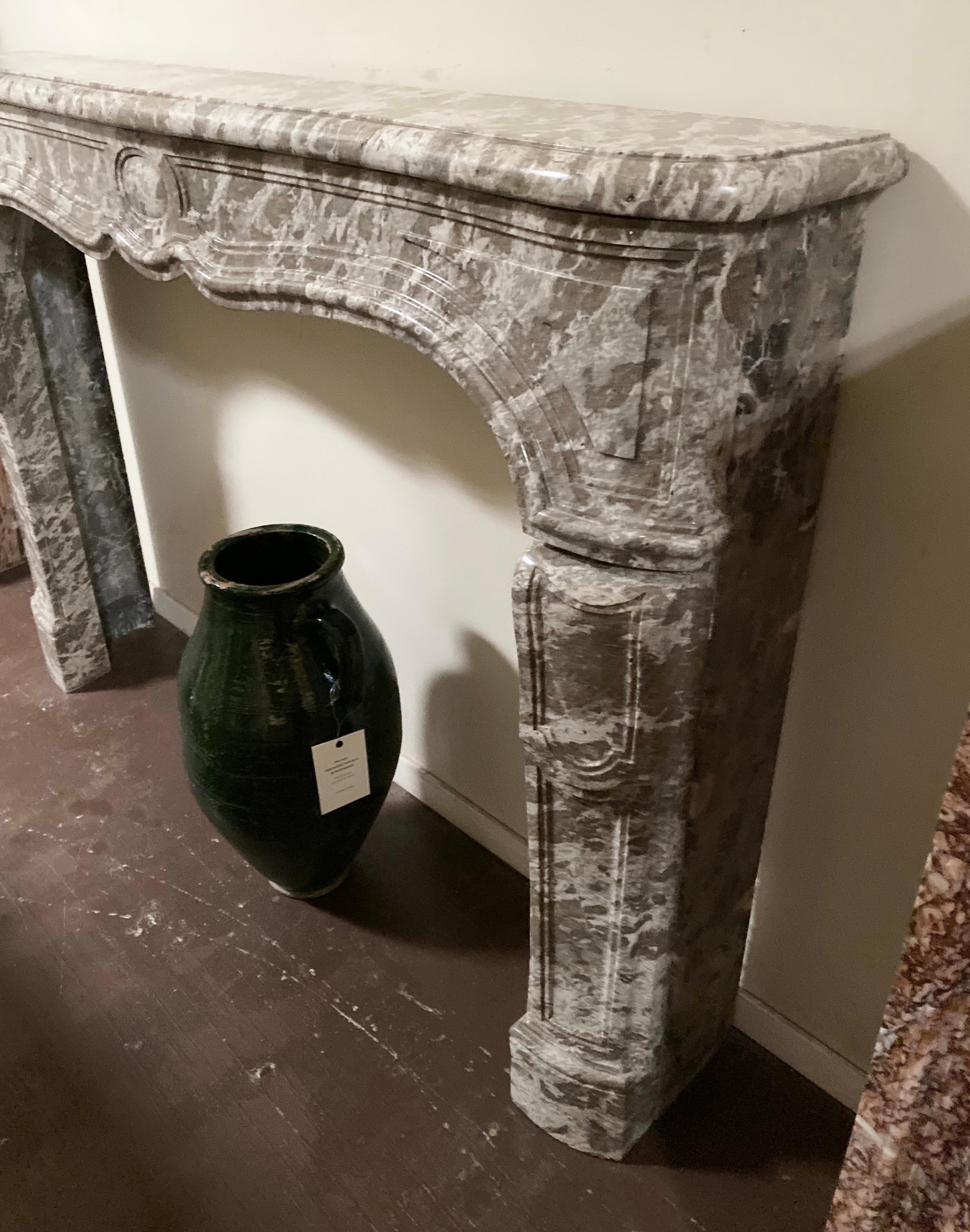 Antique French Marble Fireplace 2