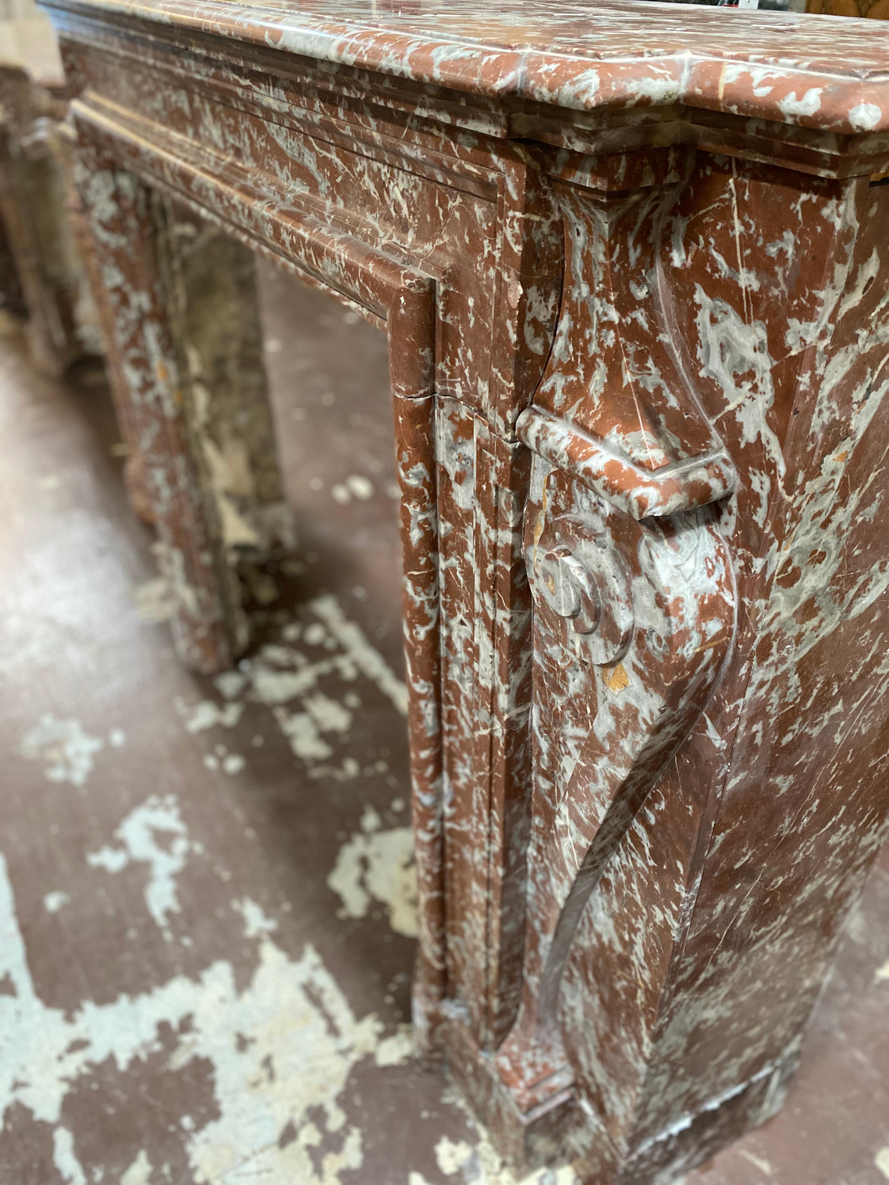 Antique French Marble Mantel 2