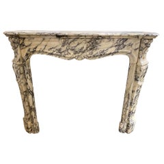Antique French Marble Mantel