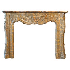 Antique French Marble Mantel