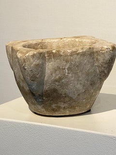 Antique French Marble Mortar