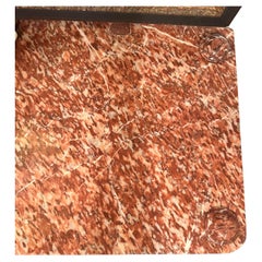 Antique French Marble Pastry Etergere Bookcase