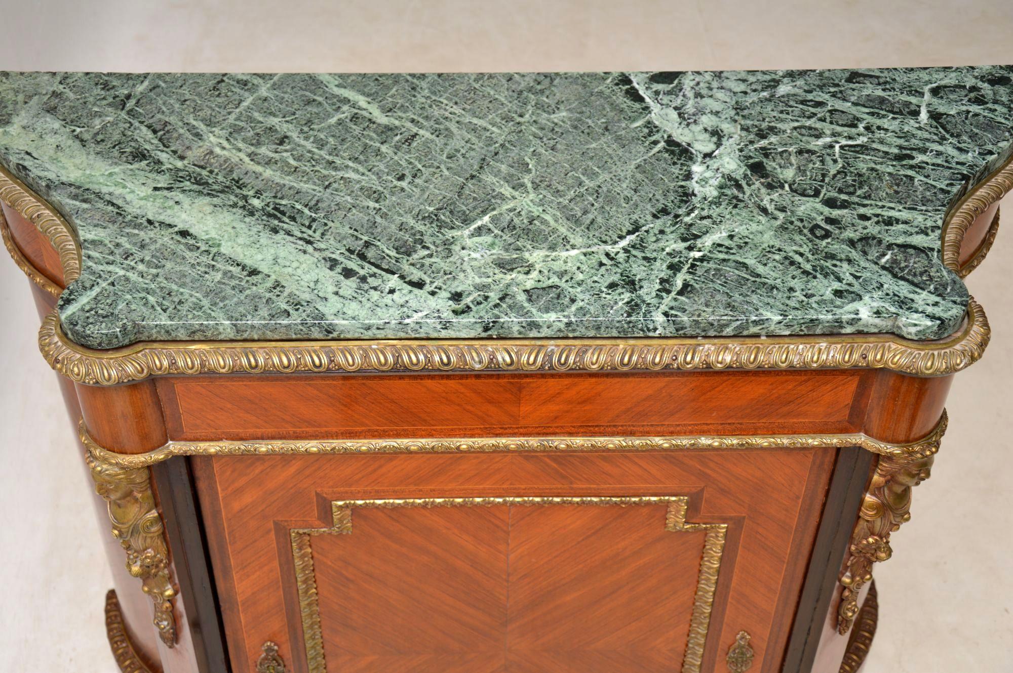 Antique French Marble Top Cabinet In Excellent Condition In London, GB