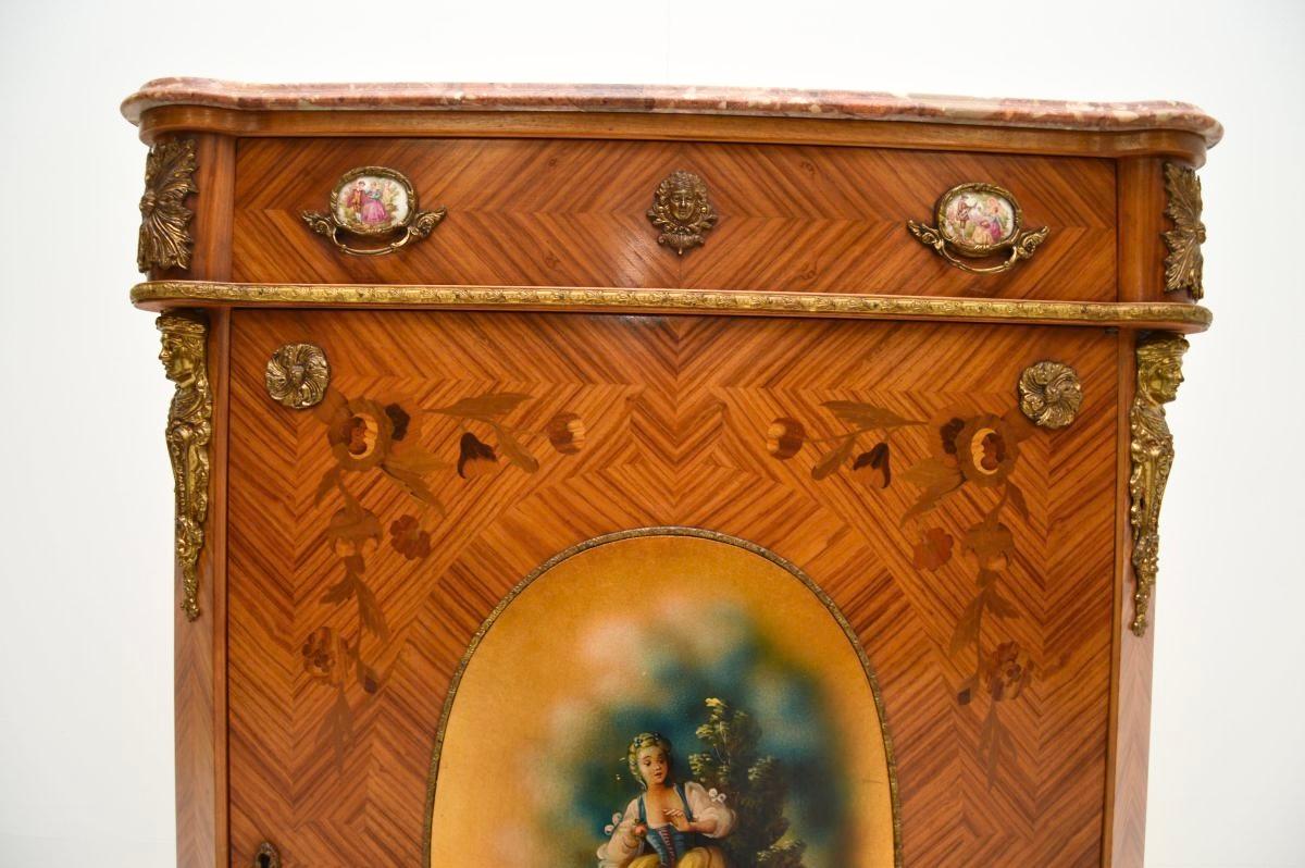 Antique French, mobile con piano in marmo in vendita 1