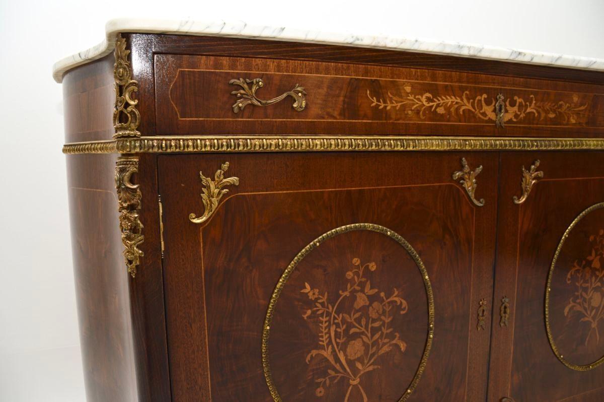 Antique French, mobile con piano in marmo in vendita 1