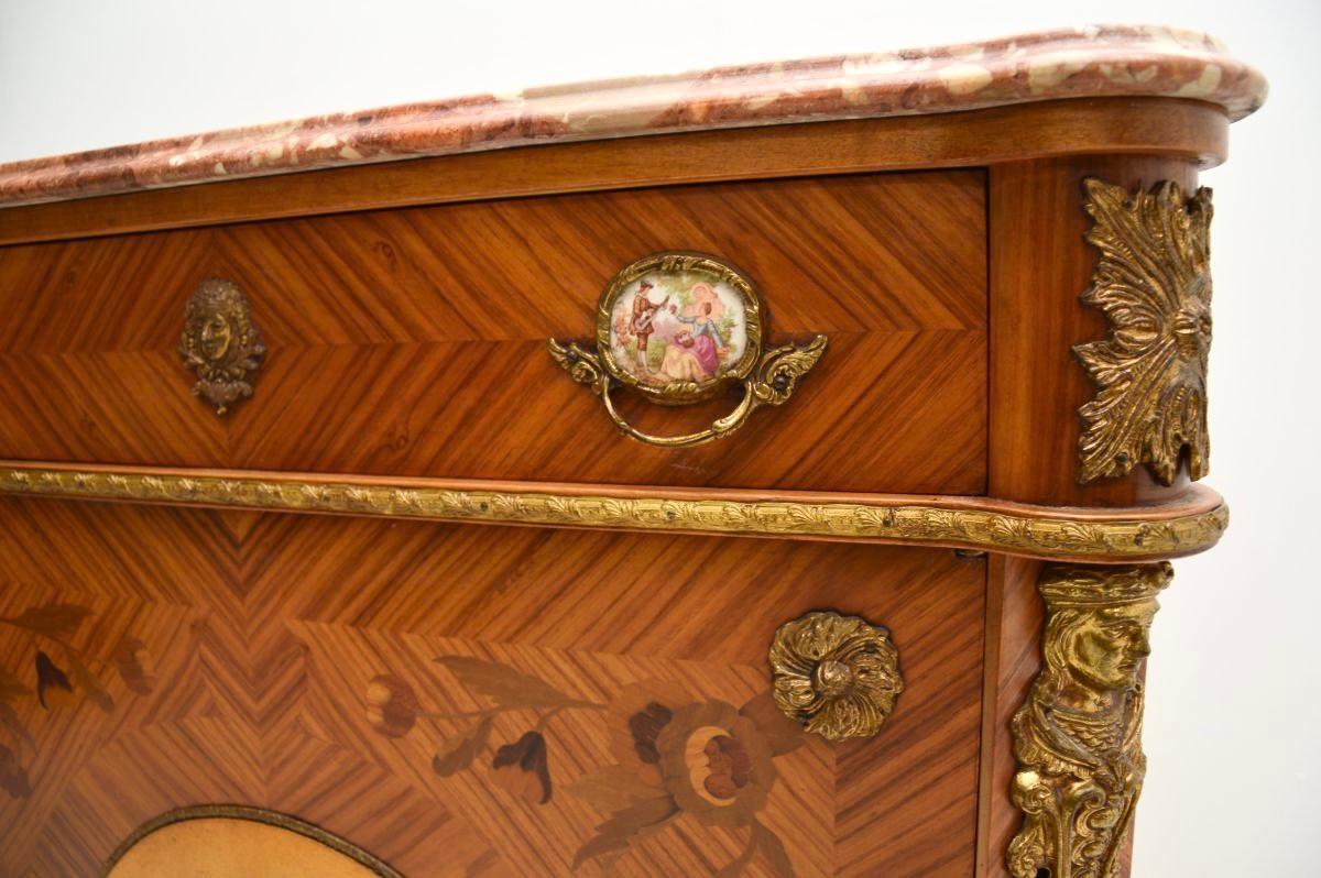 Antique French, mobile con piano in marmo in vendita 2