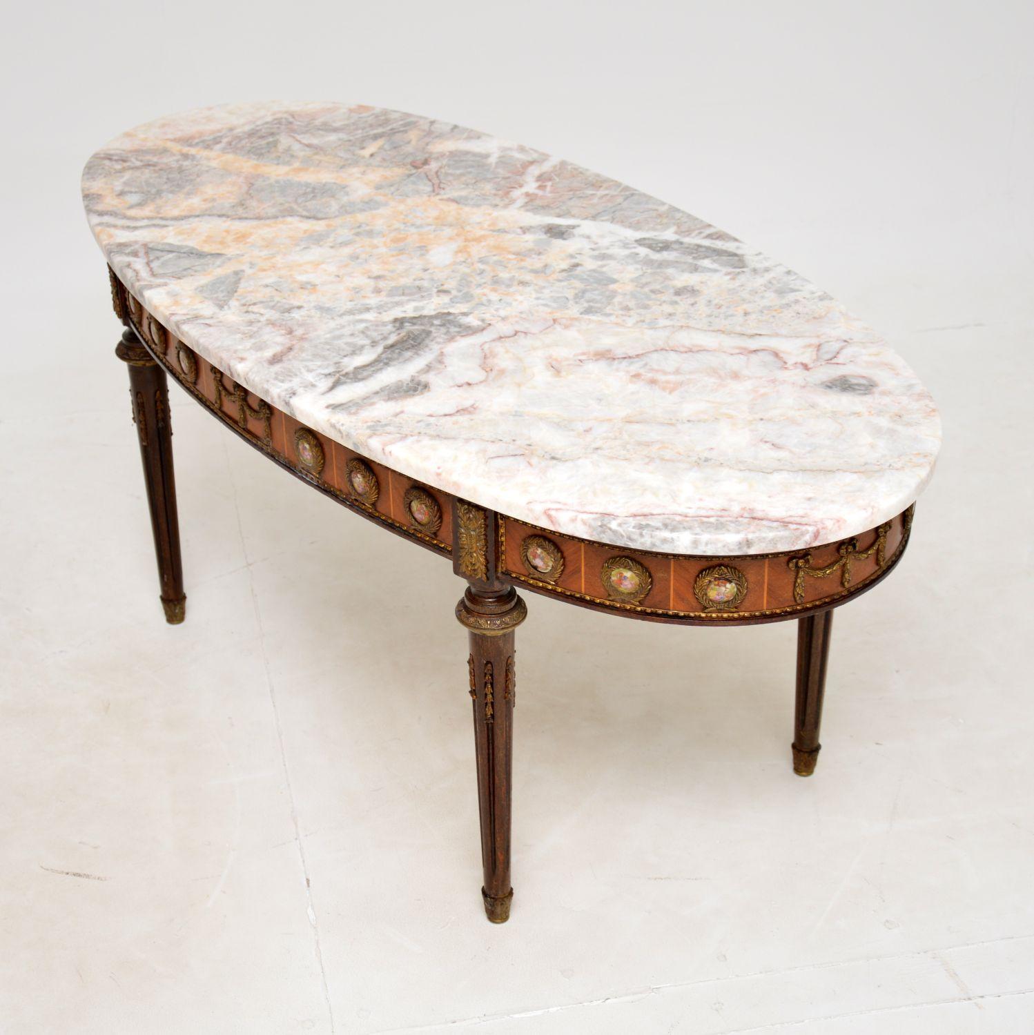 1930's porcelain top table