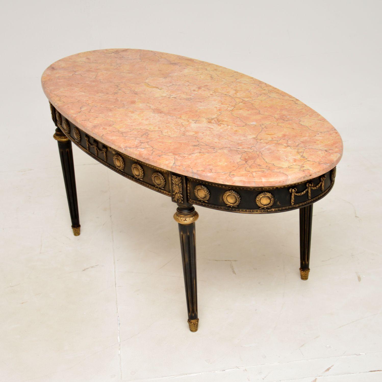 antique french coffee table