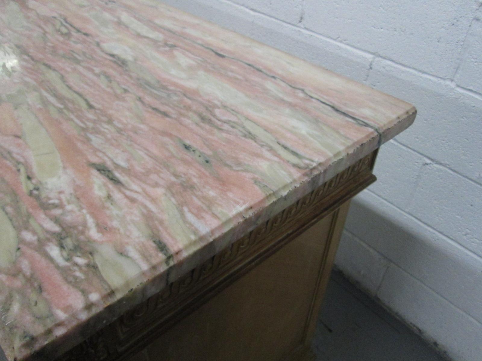 Antique French Marble-Top Dresser For Sale 3