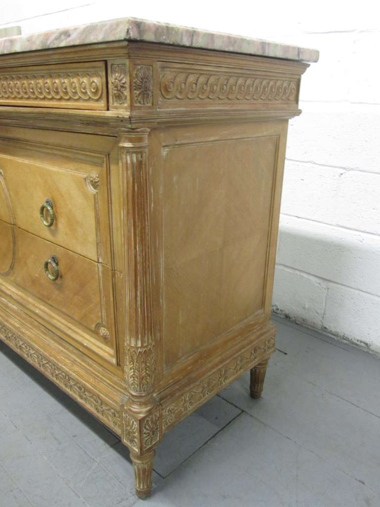 Antique French Marble-Top Dresser In Good Condition For Sale In New York, NY