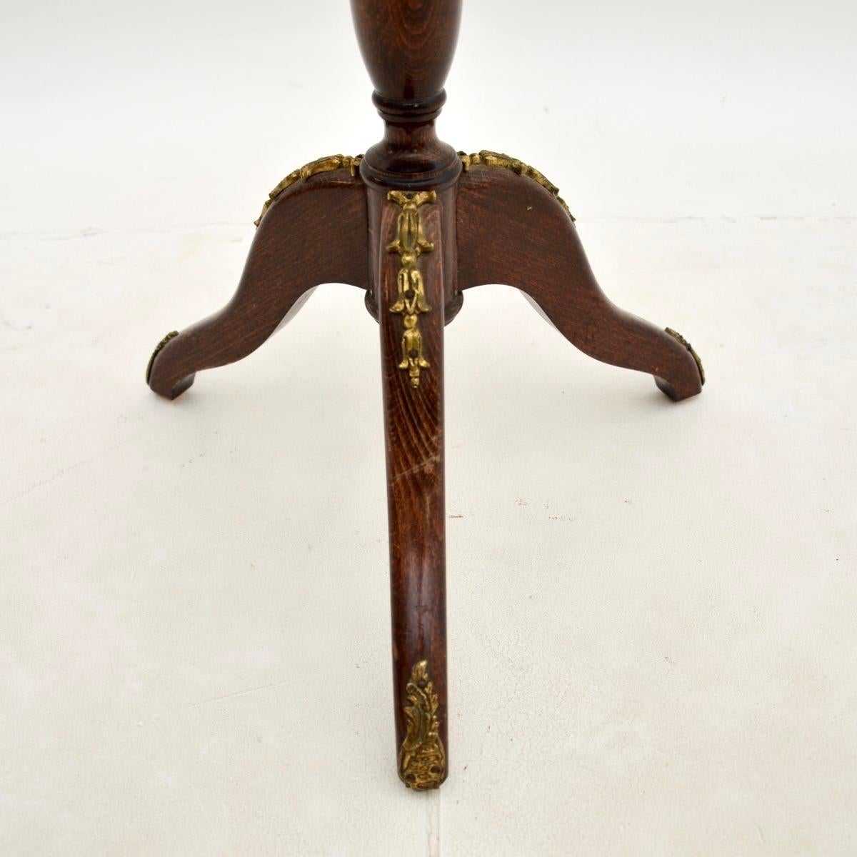 Similoro Antique French Tavolo da vino con piano in marmo