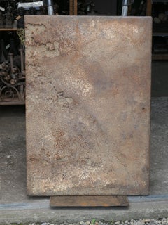 Antique French 'Marriage' Fireback / Backsplash, 18th Century
