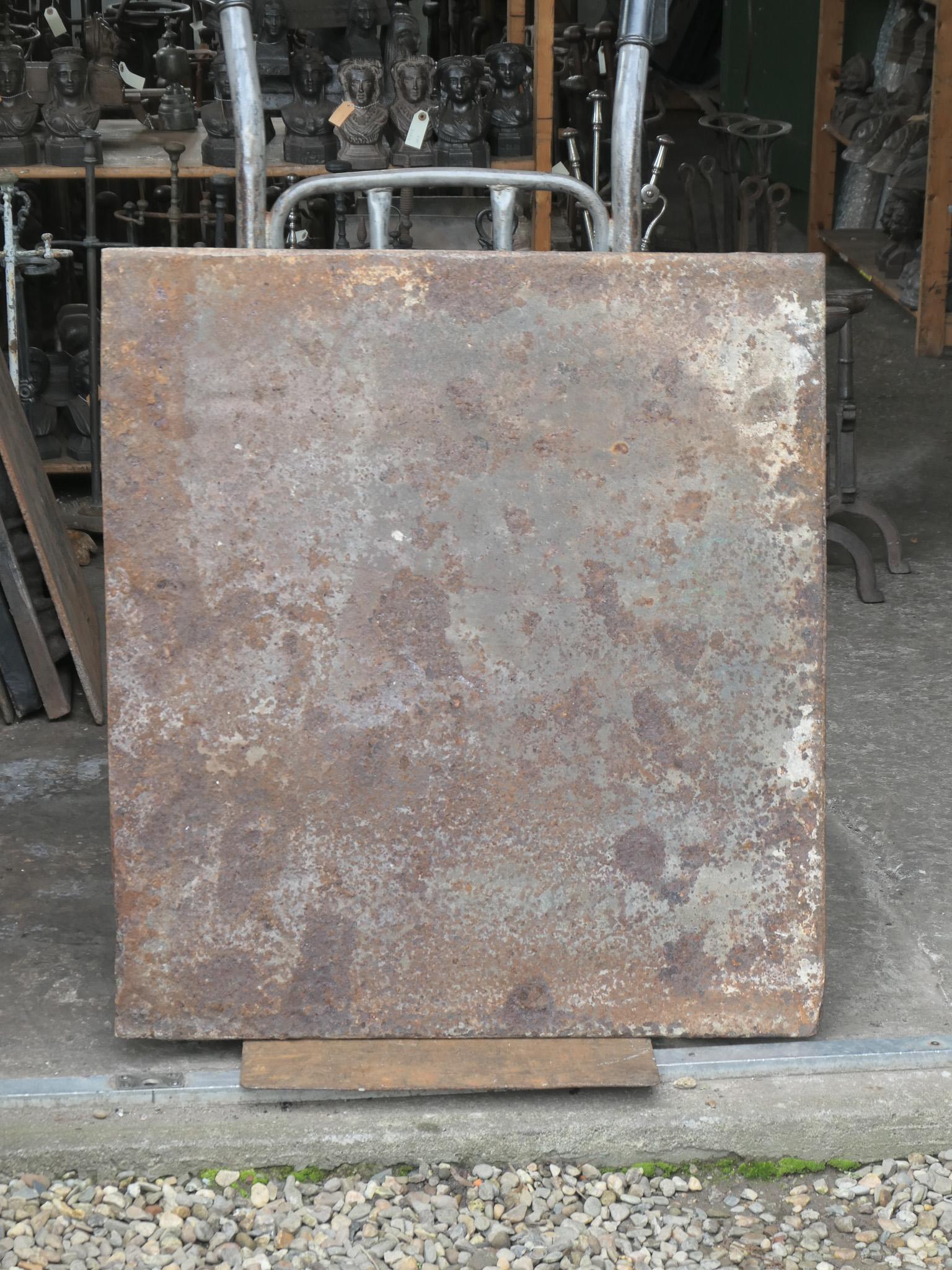 Antique French 'Marriage' Fireback / Backsplash, XIX secolo in vendita 4
