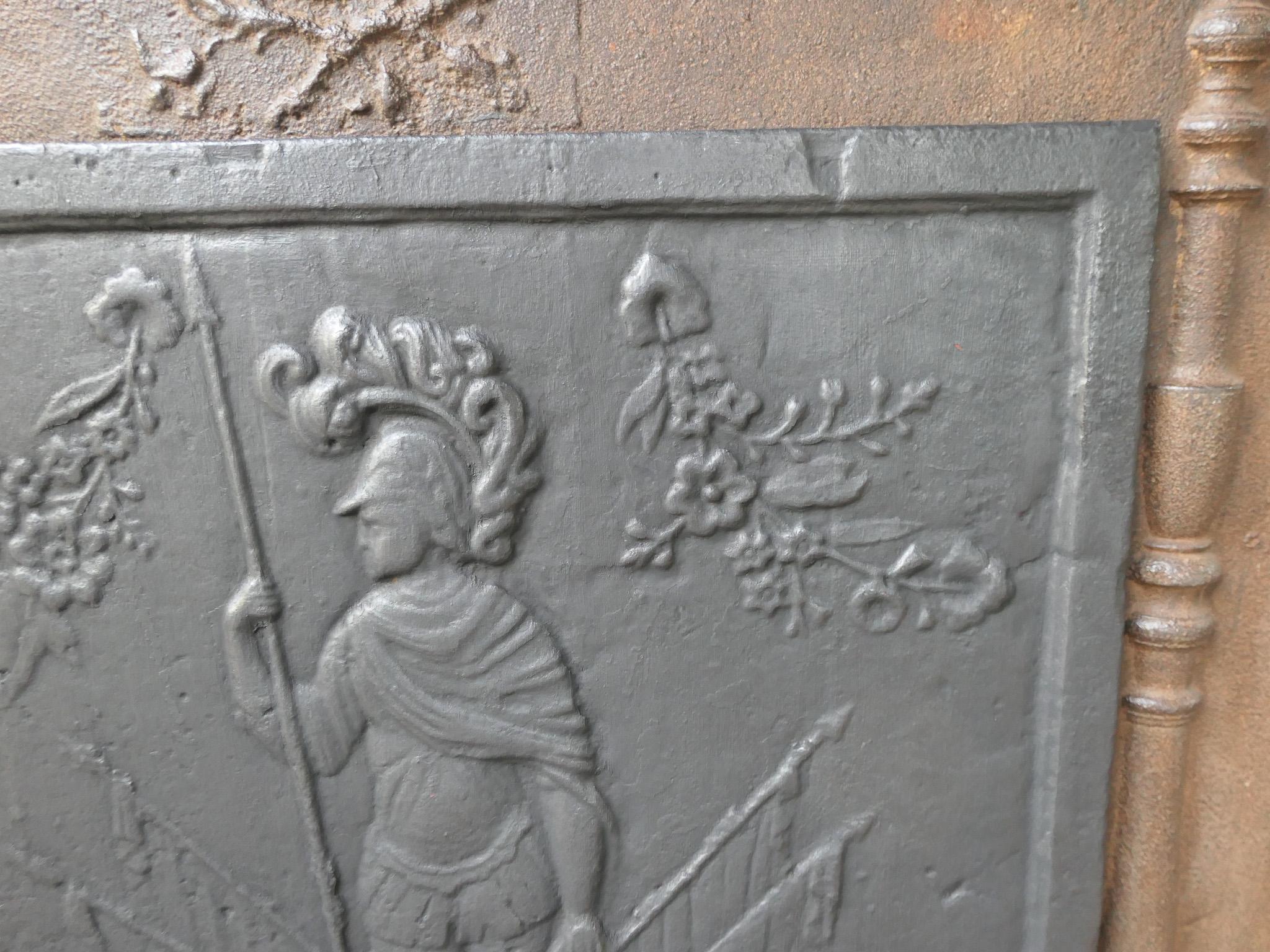 Antiker französischer „Mars“-Kaminschirm / Backsplash aus dem 19. Jahrhundert im Angebot 3