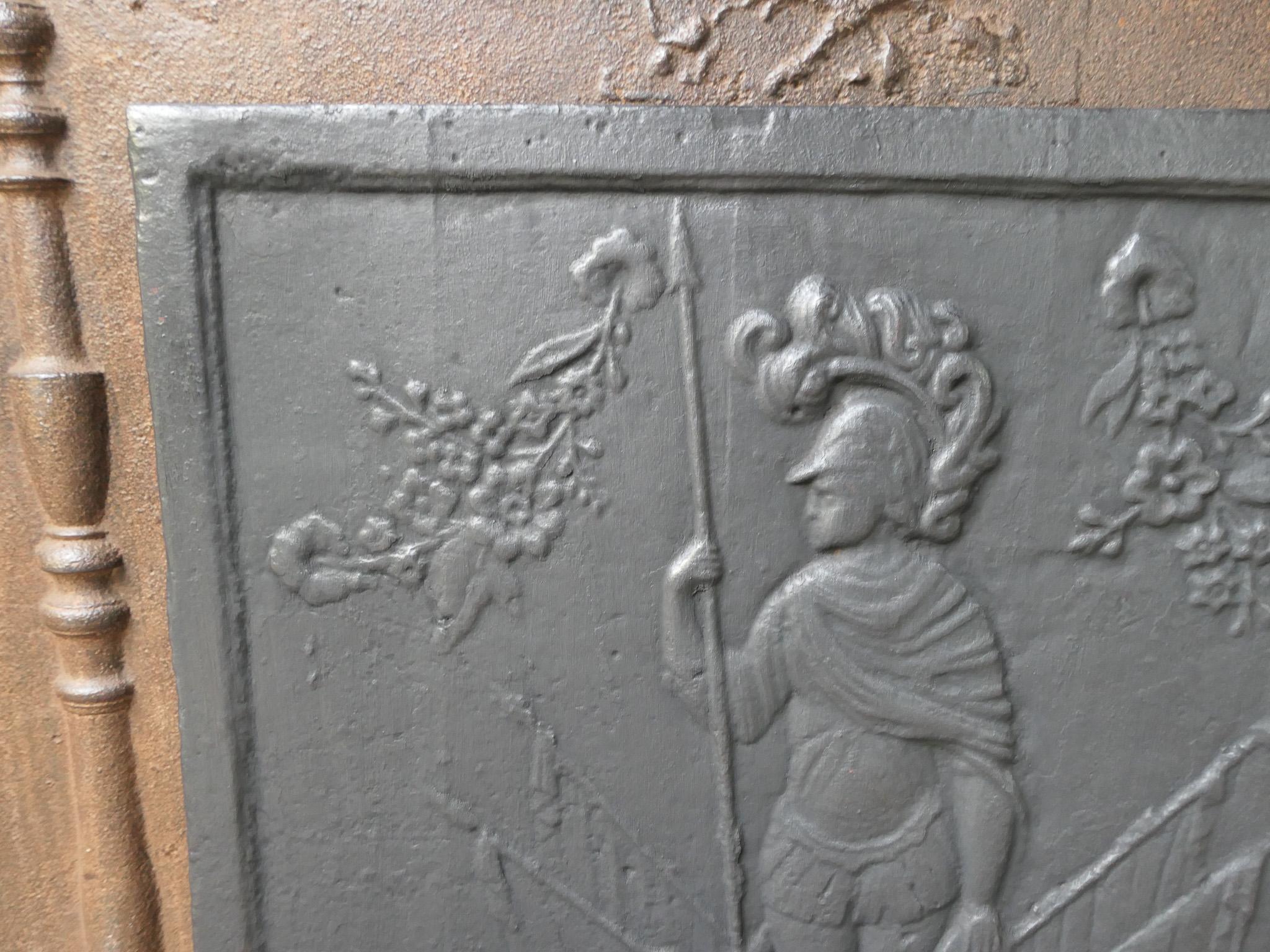 Antiker französischer „Mars“-Kaminschirm / Backsplash aus dem 19. Jahrhundert im Angebot 4