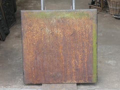 Antique French 'Mars' Fireback / Backsplash, 19th Century