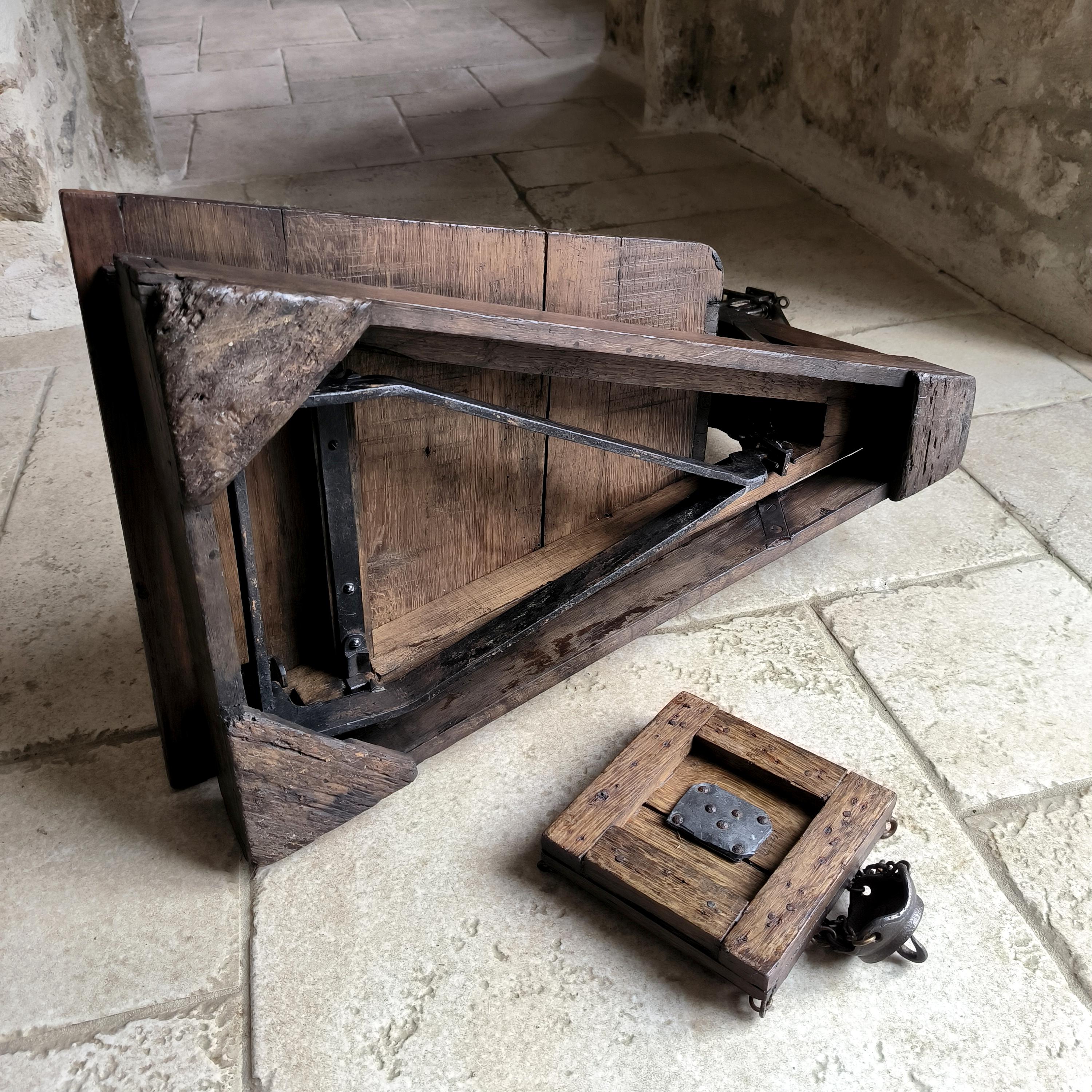 Balances décimales antiques, françaises, de mercantilisme pour les graines et les grains. Circa fin des années 1800 en vente 2