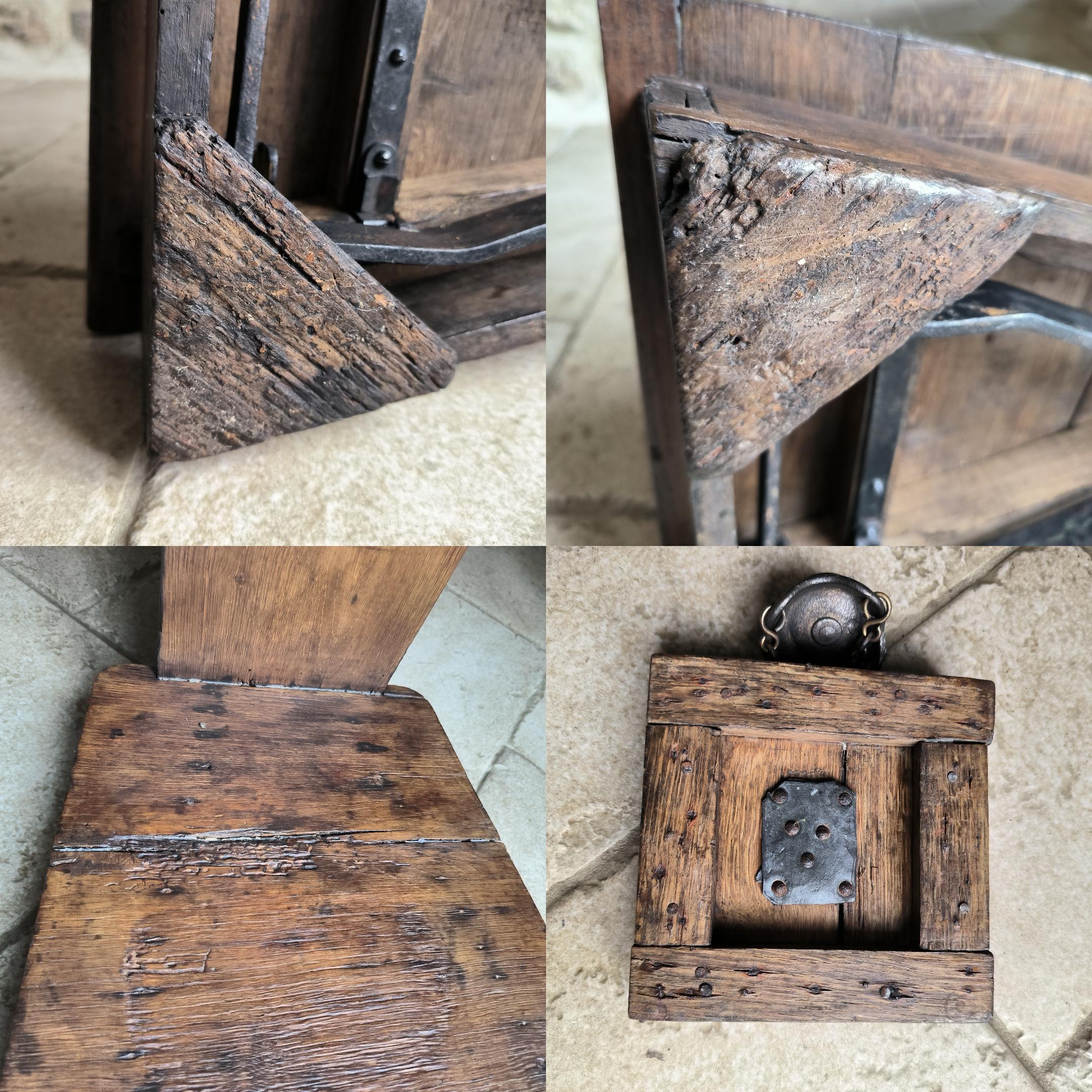 Balances décimales antiques, françaises, de mercantilisme pour les graines et les grains. Circa fin des années 1800 en vente 10