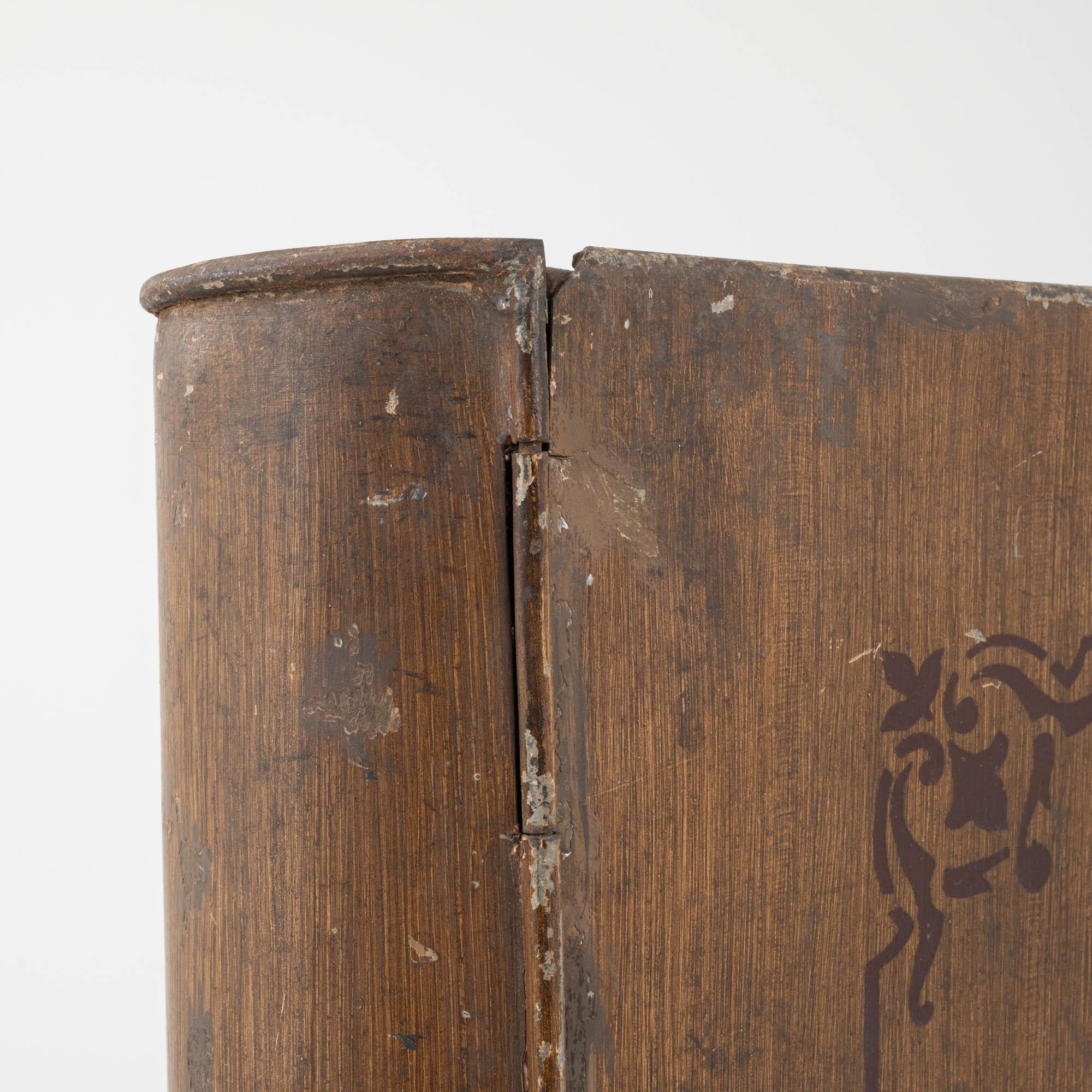 Antike französische Metall-Box in Buchform im Angebot 9