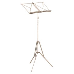 Used French Metal Music Stand, circa 1940