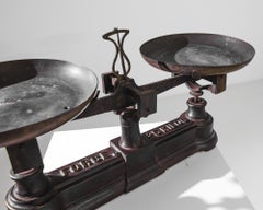 Antique French Metal Scale