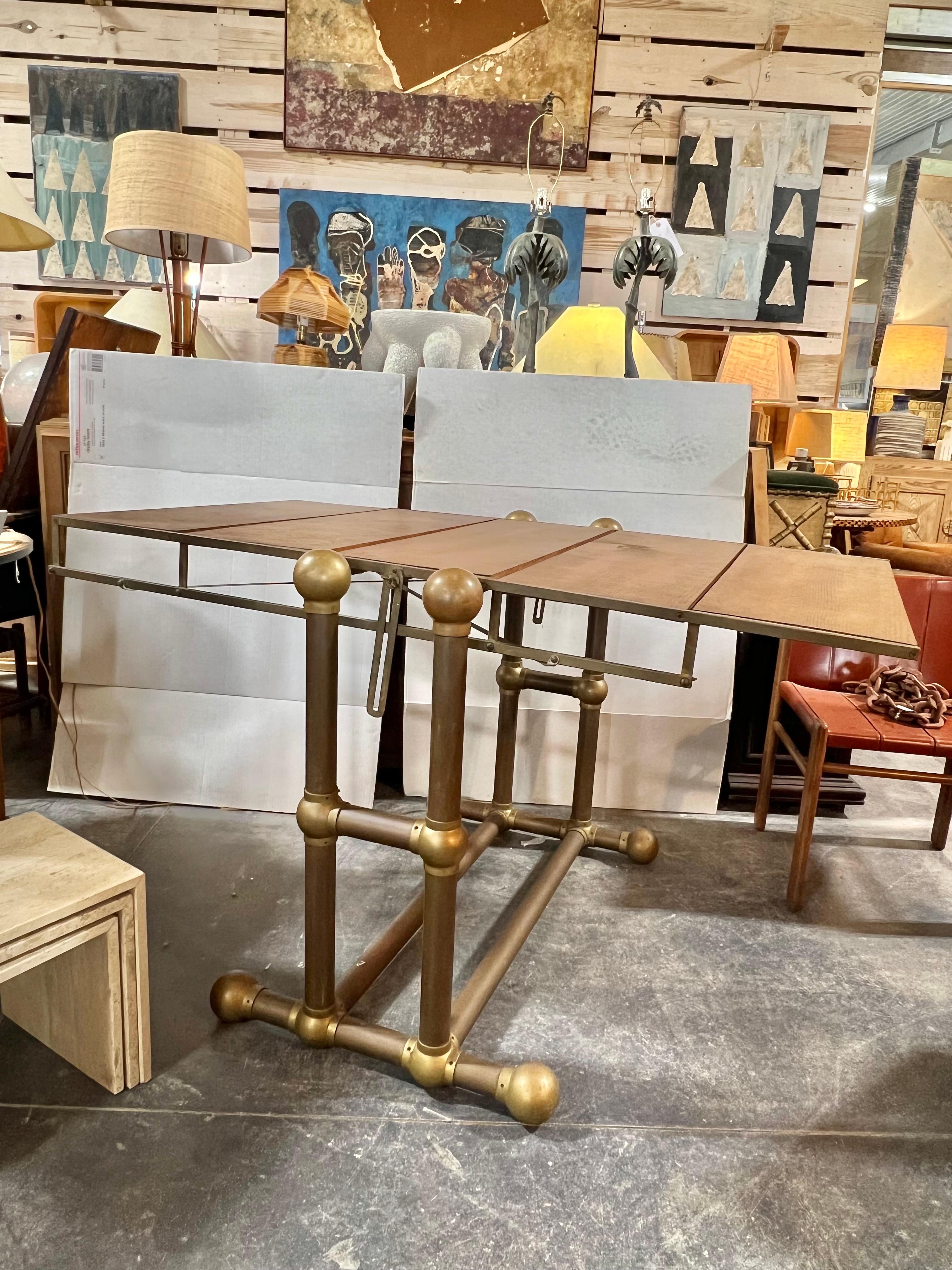 Antique French Metamorphic Baker’s Table/Shelves For Sale 1
