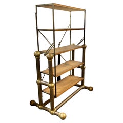 Antique French Metamorphic Baker’s Table/Shelves