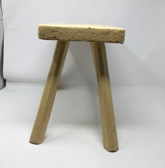 Antique French Milking Stool