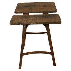 Antique French Milking Stool