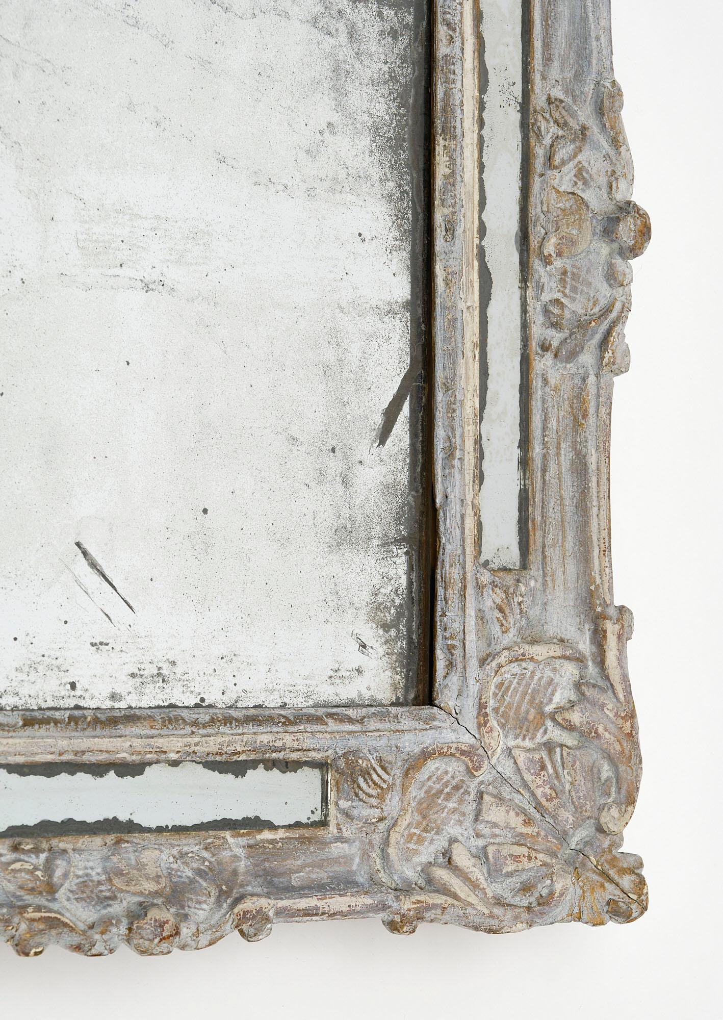 Antique French Mirror im Zustand „Gut“ im Angebot in Austin, TX