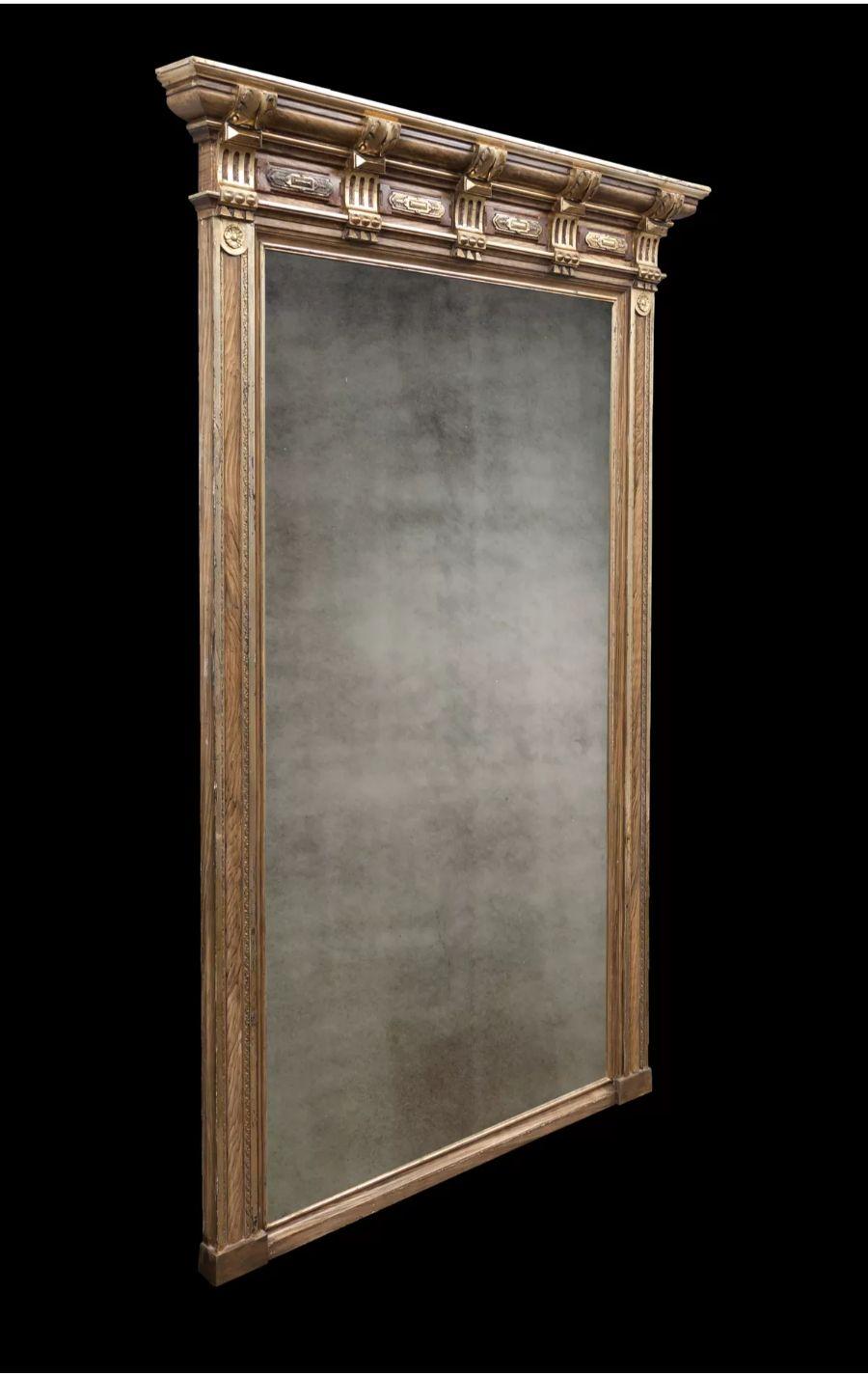 Antique French Mirror in the Napoleon III Style, circa 1860 In Good Condition In Tyrone, Northern Ireland