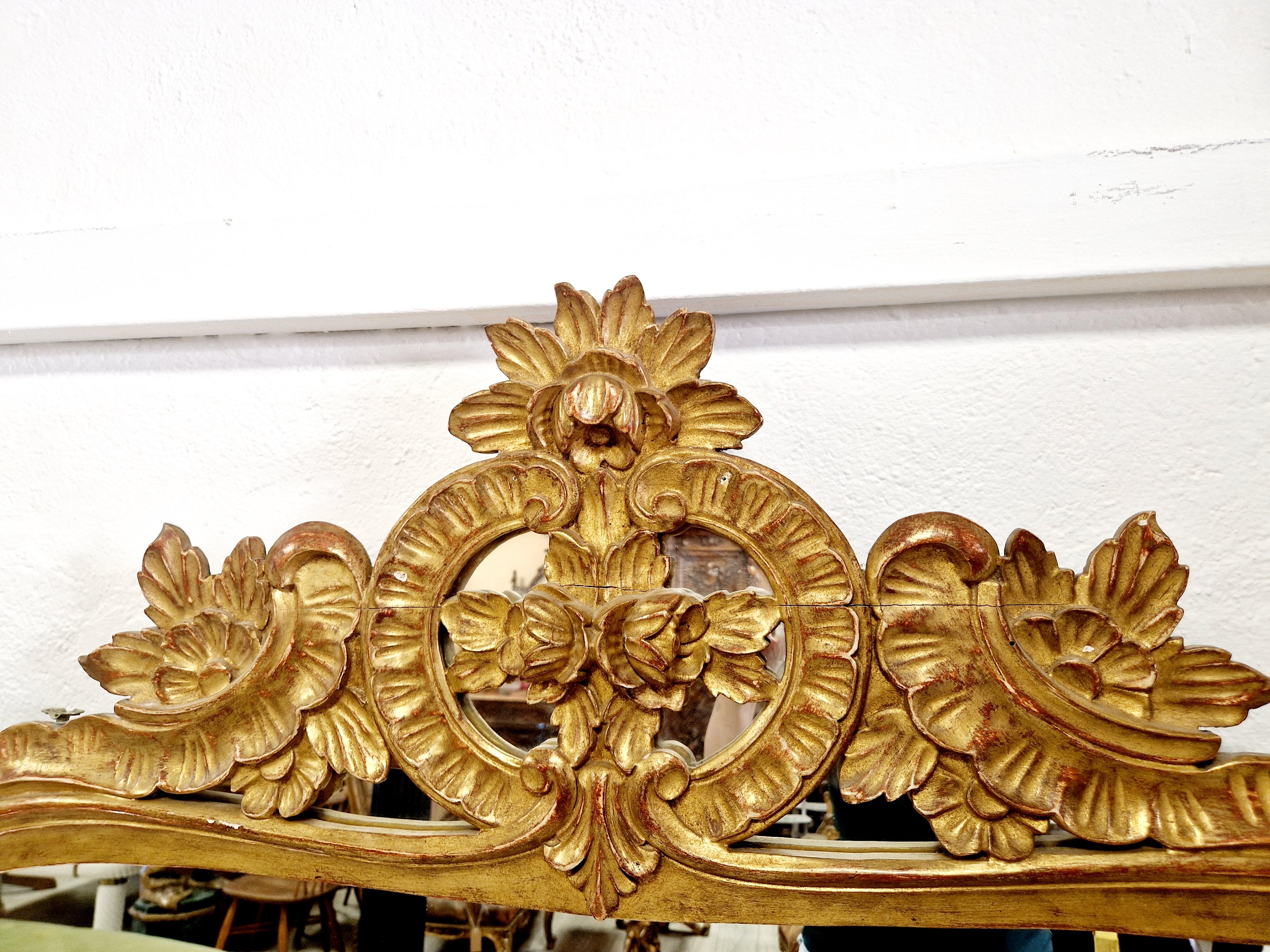 Antique Mirror francese in stile Luigi XVI In condizioni buone in vendita a Buxton, GB