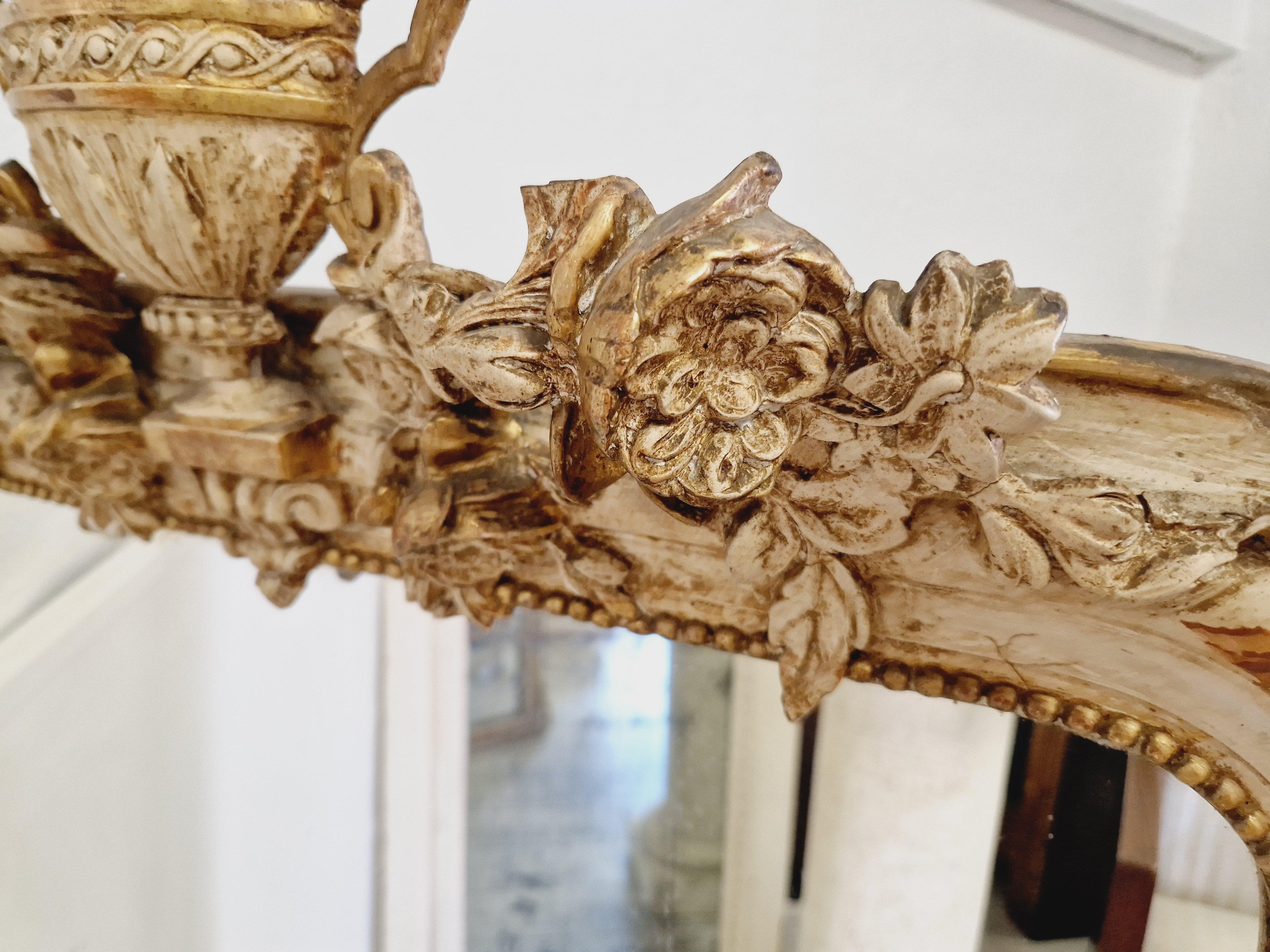 Antique Mirror francese in stile Luigi XVI in vendita 1