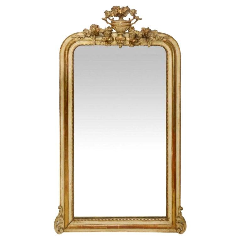 Antique French Mirror Louis XVI Style