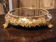 Antique French Mirrored Ormolu Surtout de Table Center Piece, circa 1900