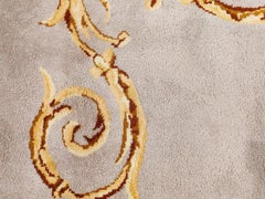 Tapis ancien moderniste français dans le style Néo-Classique