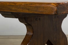 Antique French Monastery Fruitwood Farmhouse Dining Table