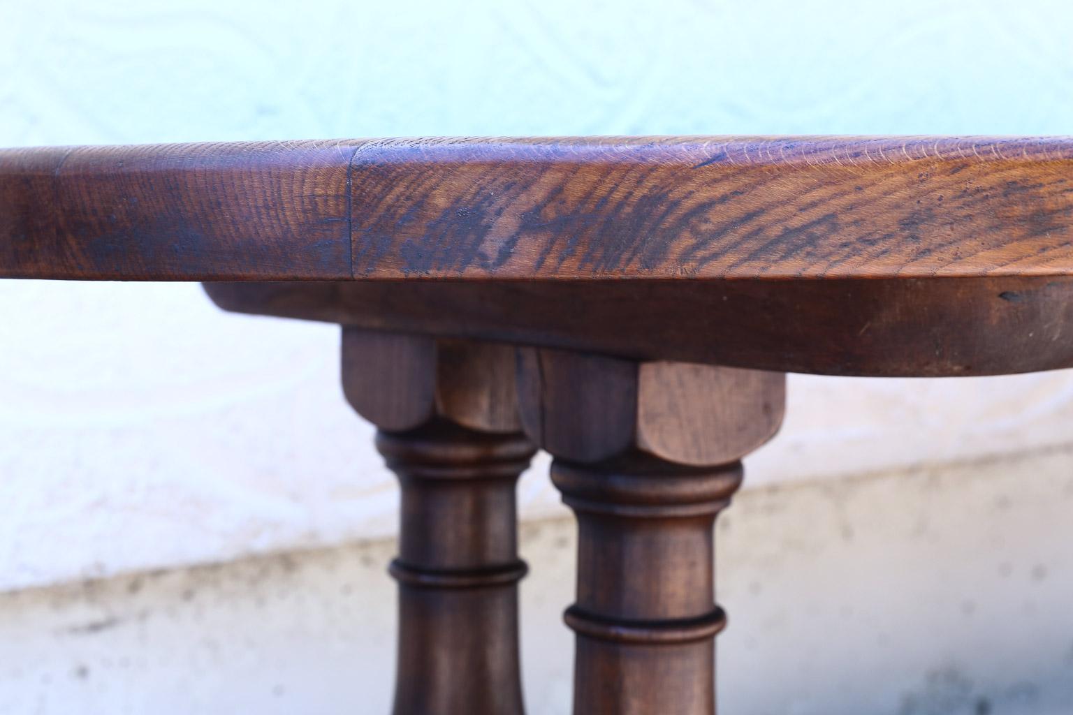 Wood Antique French Monastery Table