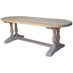 Antique French Monastery Table