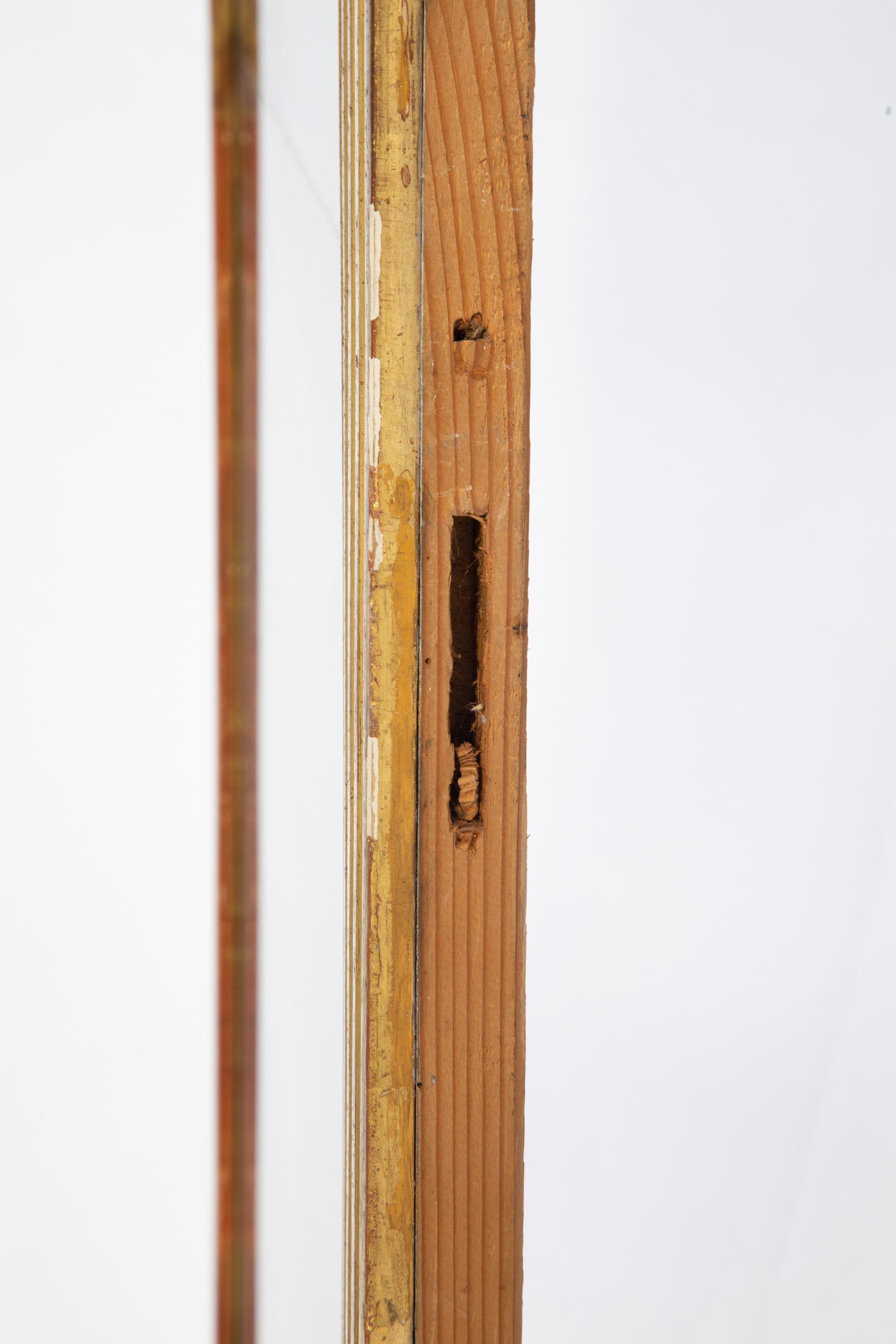 Antiker französischer Monumentaler Boiserie-Paneelspiegel im Angebot 1