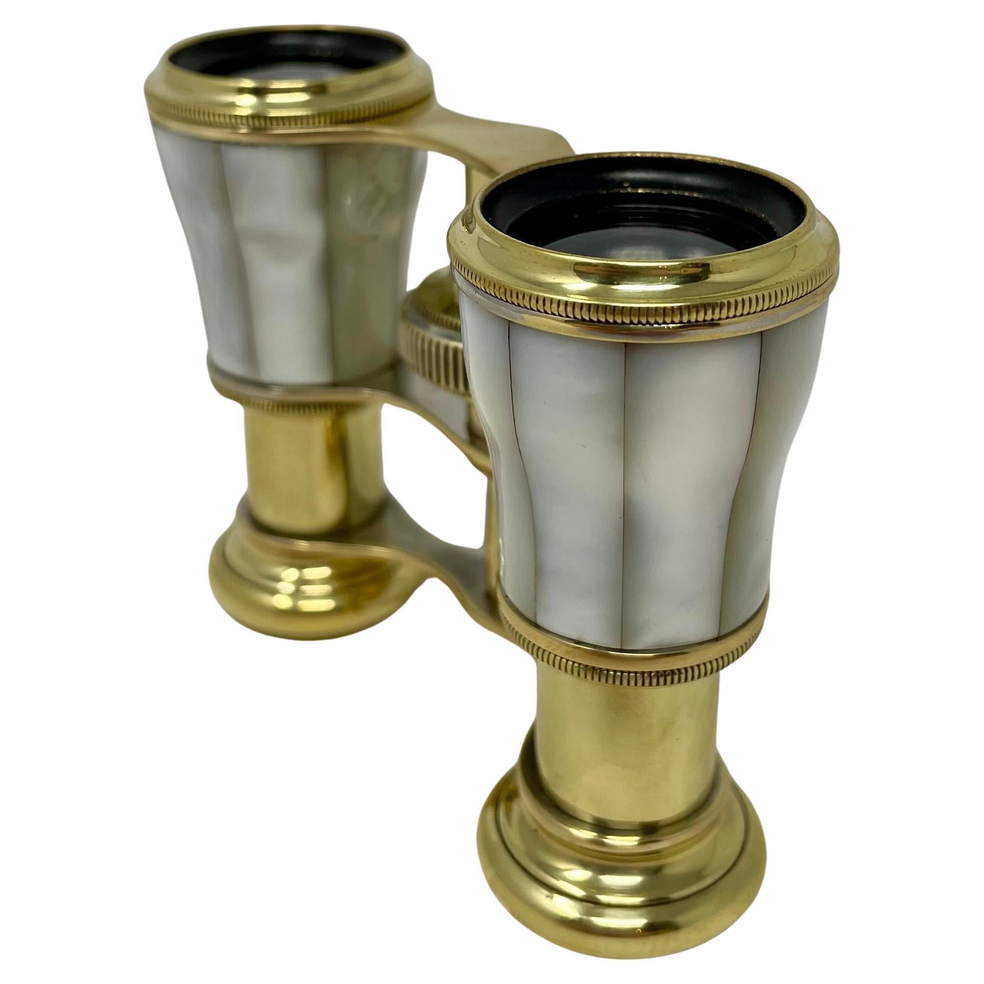 Antique French Mother-of-Pearl Opera Glasses, Circa 1880. 1