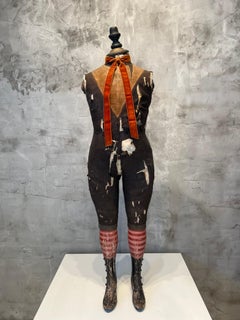 Antique French Napoleon Child Dress Form,