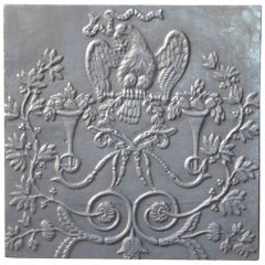 Antique French 'Napoleon' Fireback