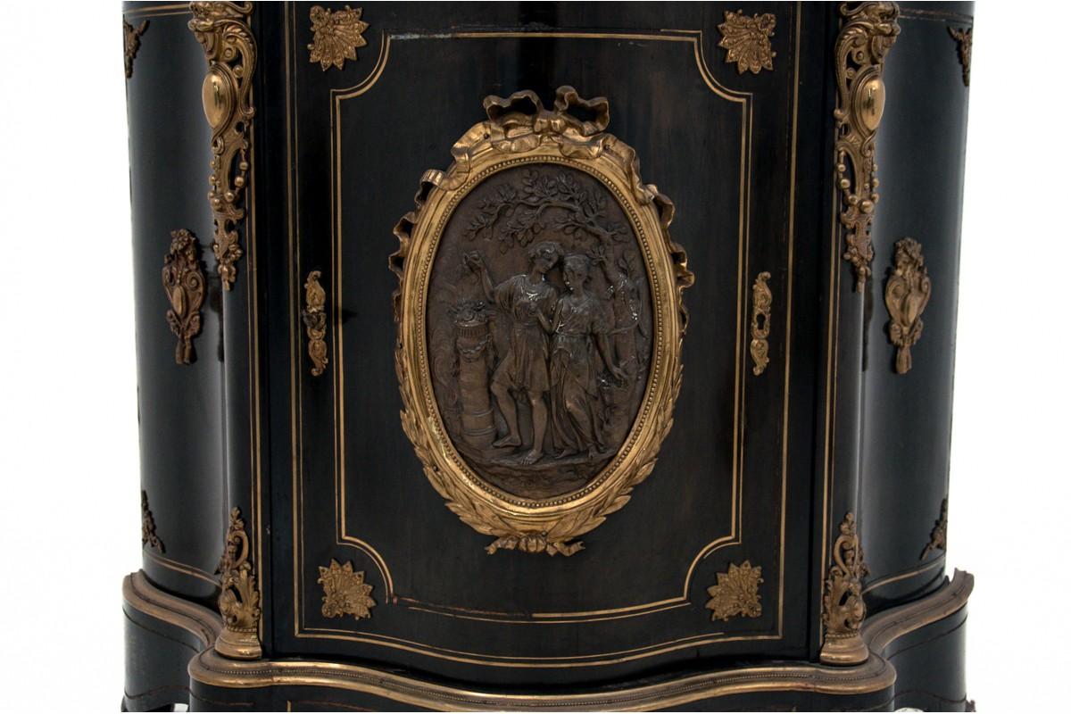 Antique French Napoleon III Cabinet 4