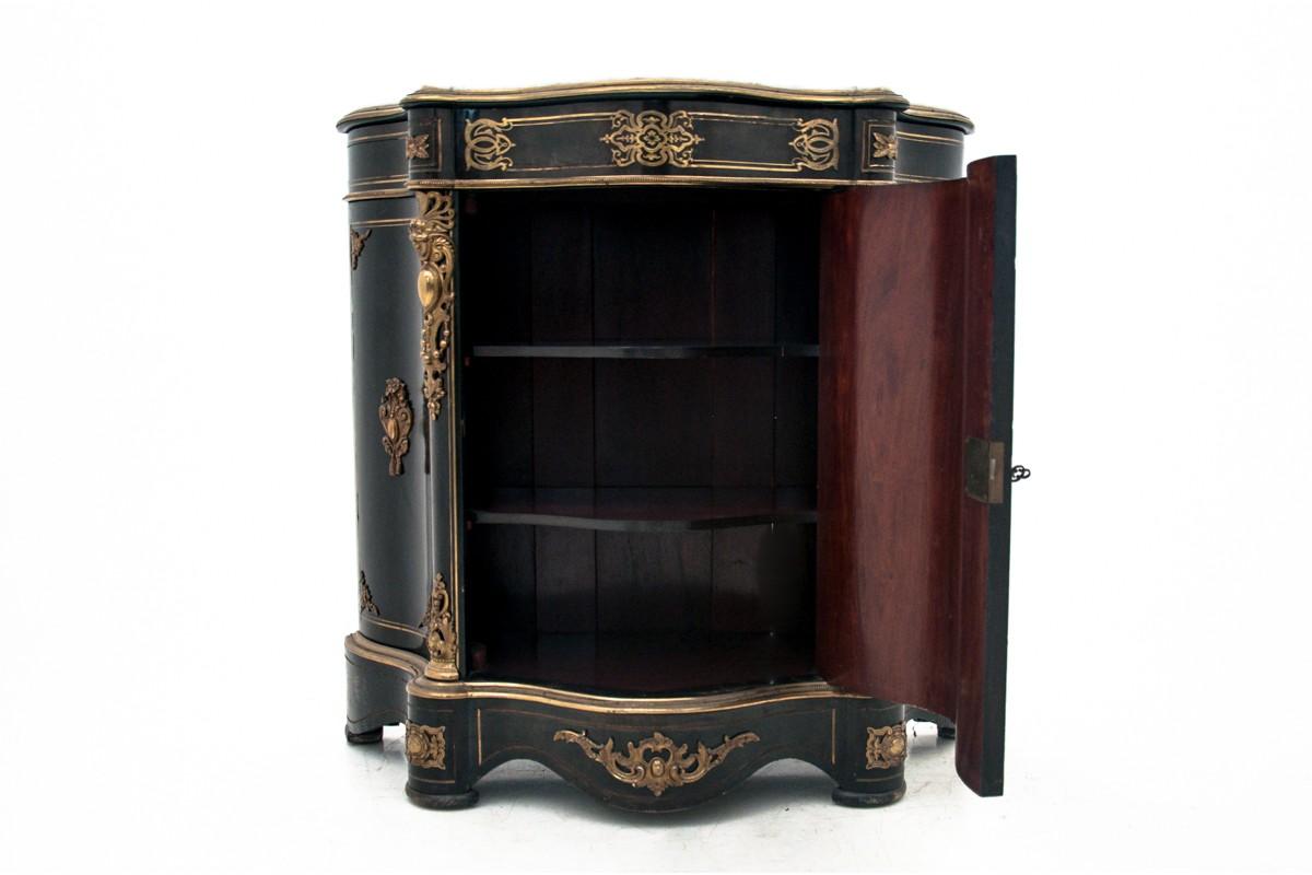 Antique French Napoleon III Cabinet In Good Condition In Chorzów, PL