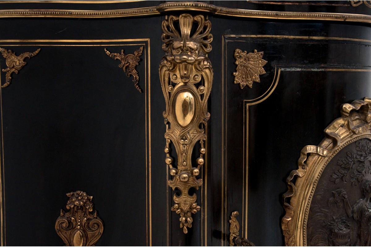 Late 19th Century Antique French Napoleon III Cabinet