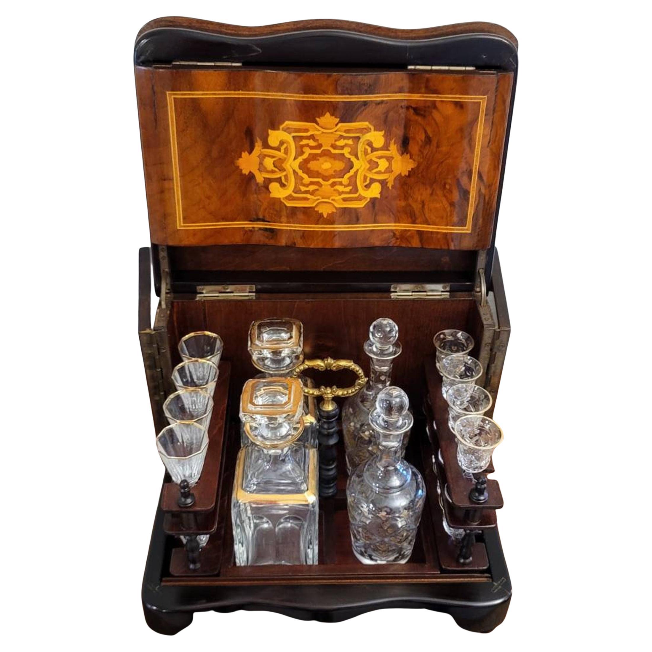 Napoleon antique Antique decanter | antique 1stDibs Decanter decanter set, a Cave III cave À set, French at liqueur Liqueur Tantalus Set tantalus